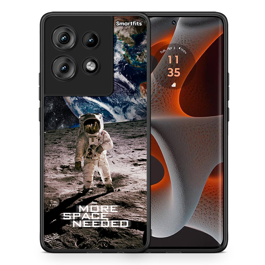 Θήκη Motorola Edge 50 More Space από τη Smartfits με σχέδιο στο πίσω μέρος και μαύρο περίβλημα | Motorola Edge 50 More Space case with colorful back and black bezels