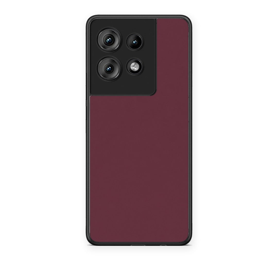 Θήκη Motorola Edge 50 Muted Burgundy από τη Smartfits με σχέδιο στο πίσω μέρος και μαύρο περίβλημα | Motorola Edge 50 Muted Burgundy case with colorful back and black bezels