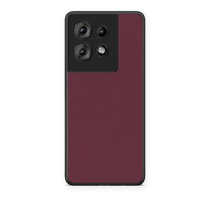Θήκη Motorola Edge 50 Muted Burgundy από τη Smartfits με σχέδιο στο πίσω μέρος και μαύρο περίβλημα | Motorola Edge 50 Muted Burgundy case with colorful back and black bezels