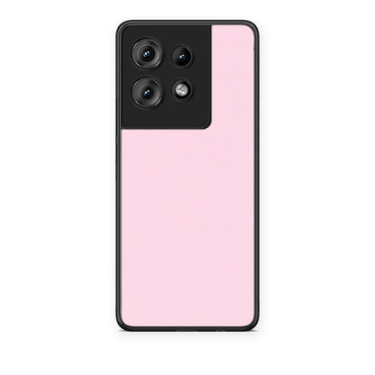 Θήκη Motorola Edge 50 Pale Pink από τη Smartfits με σχέδιο στο πίσω μέρος και μαύρο περίβλημα | Motorola Edge 50 Pale Pink case with colorful back and black bezels
