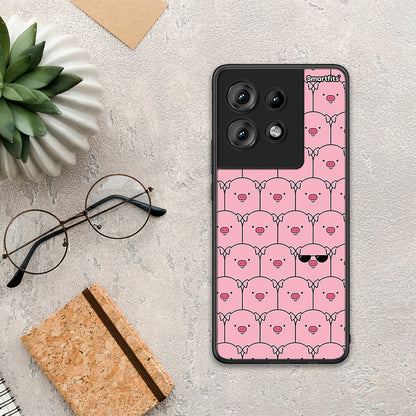 Pig Glasses - Motorola Edge 50 θήκη