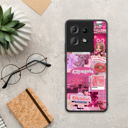 Pink Love - Motorola Edge 50 θήκη