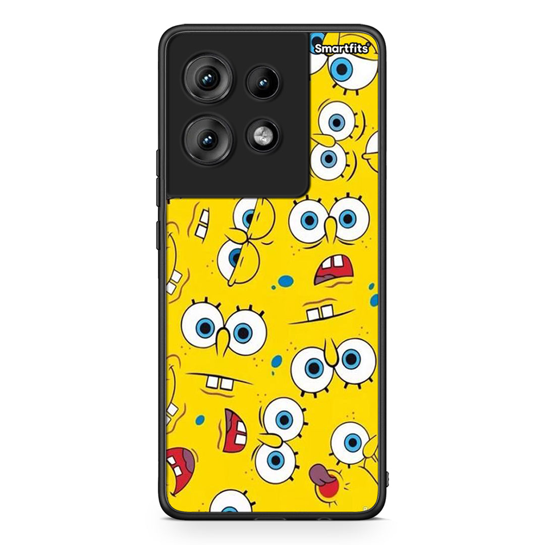 4 - Motorola Edge 50 Sponge PopArt case, cover, bumper