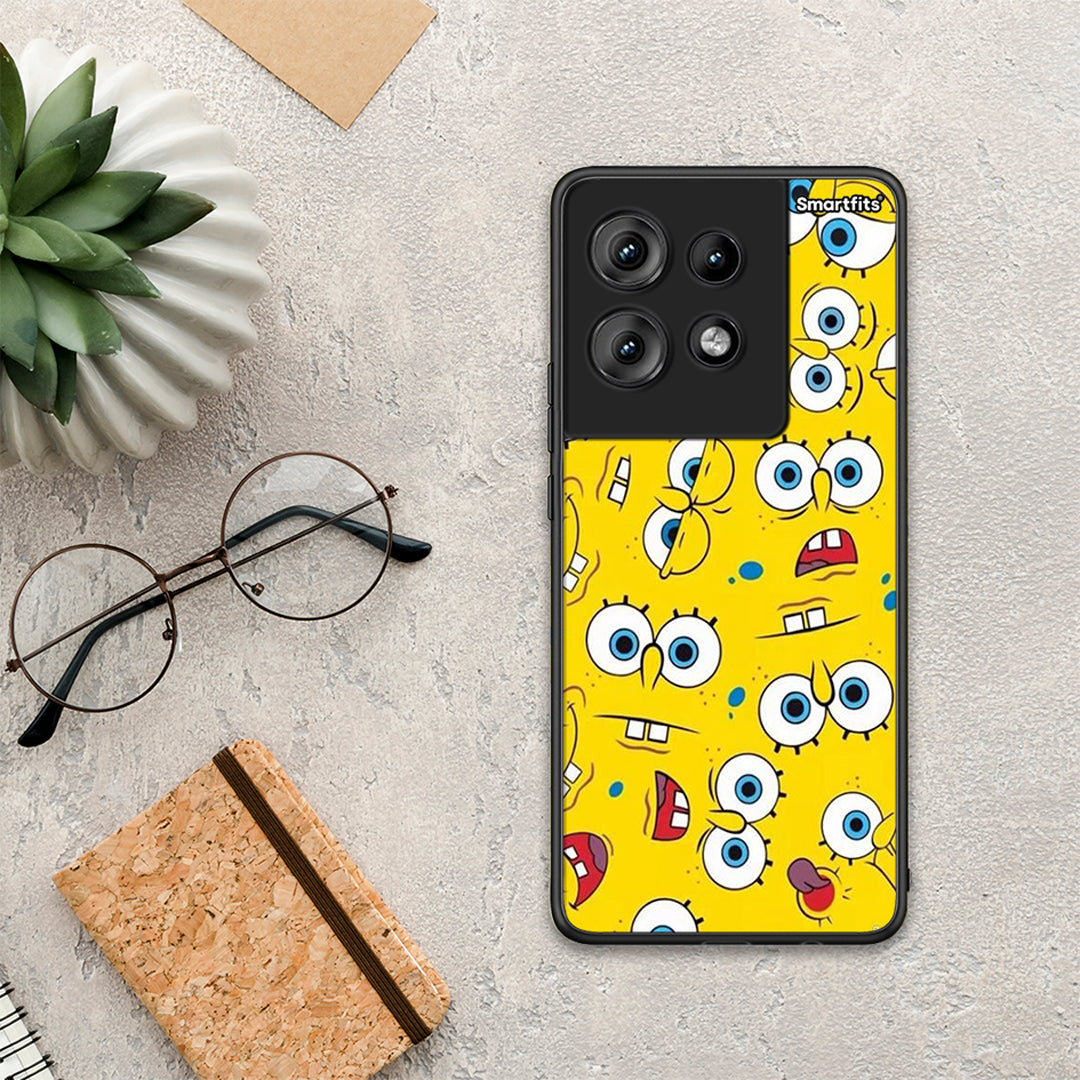 PopArt Sponge - Motorola Edge 50 θήκη