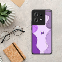 Thumbnail for Purple Mariposa - Motorola Edge 50 θήκη