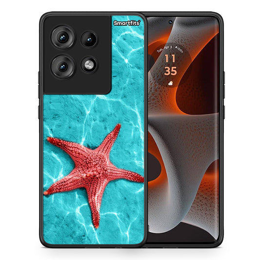 Red Starfish - Motorola Edge 50 θήκη