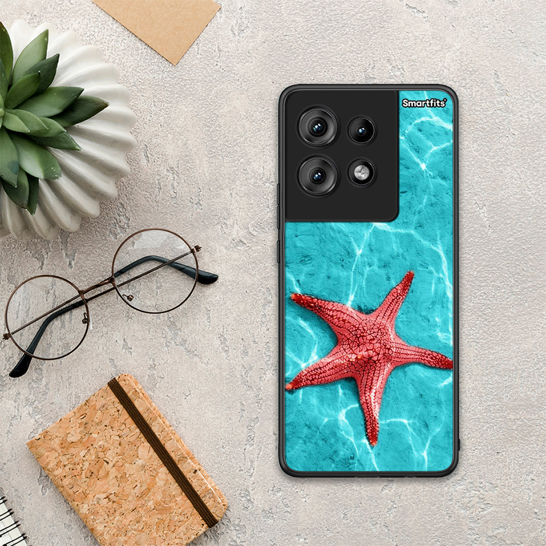 Red Starfish - Motorola Edge 50 θήκη