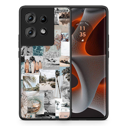 Retro Beach Life - Motorola Edge 50 θήκη