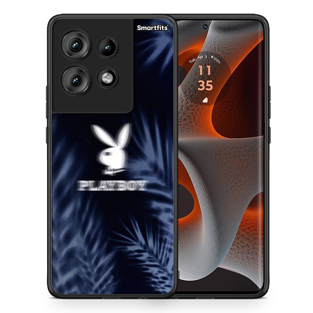 Θήκη Motorola Edge 50 Sexy Rabbit από τη Smartfits με σχέδιο στο πίσω μέρος και μαύρο περίβλημα | Motorola Edge 50 Sexy Rabbit case with colorful back and black bezels