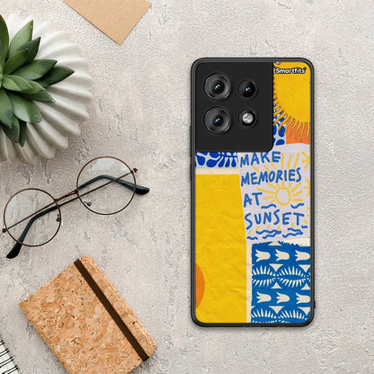 Sunset Memories - Motorola Edge 50 θήκη