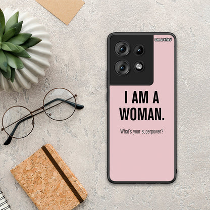 Superpower Woman - Motorola Edge 50 θήκη