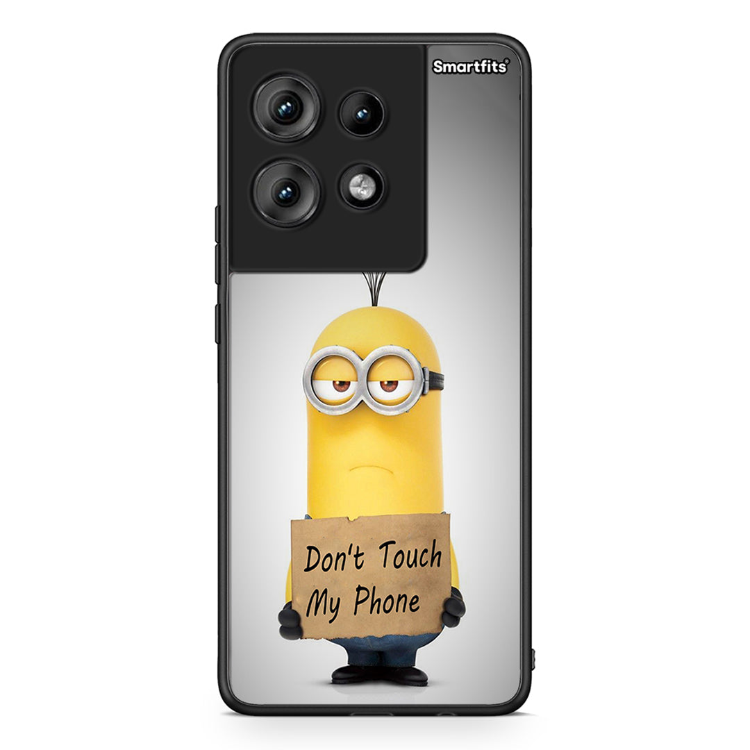 4 - Motorola Edge 50 Minion Text case, cover, bumper