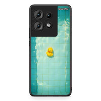 Thumbnail for Motorola Edge 50 Yellow Duck θήκη από τη Smartfits με σχέδιο στο πίσω μέρος και μαύρο περίβλημα | Smartphone case with colorful back and black bezels by Smartfits