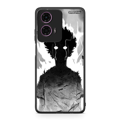 Motorola G24 Anime Boy Θήκη από τη Smartfits με σχέδιο στο πίσω μέρος και μαύρο περίβλημα | Smartphone case with colorful back and black bezels by Smartfits