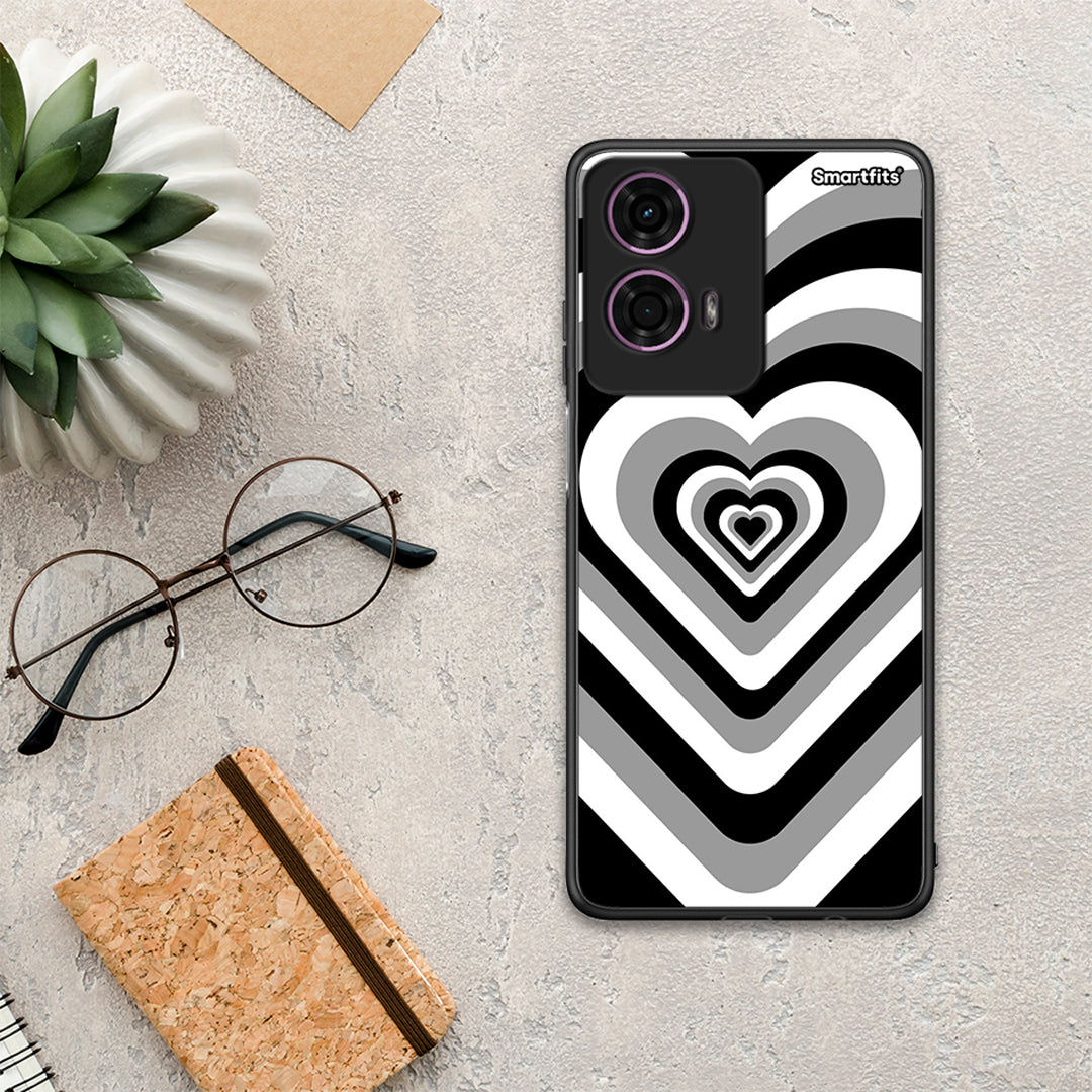 Black Hearts - Motorola G24 θήκη