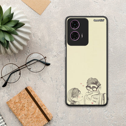 Carl And Ellie - Motorola G24 θήκη