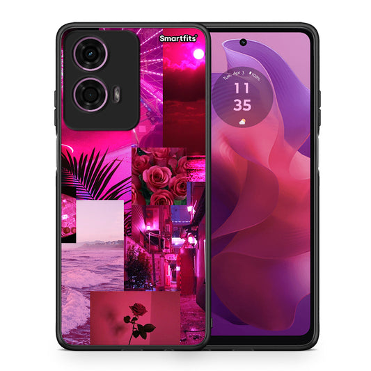 Collage Red Roses - Motorola G24 θήκη