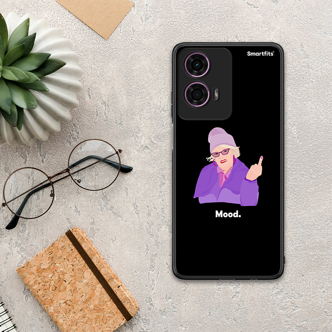 Grandma Mood Black - Motorola G24 θήκη