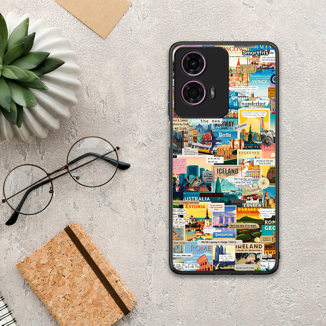 Live To Travel - Motorola G24 θήκη