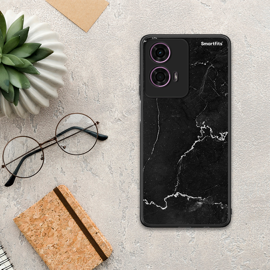 Marble Black - Motorola G24 θήκη