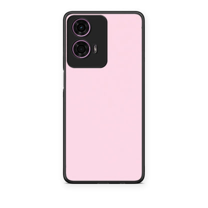 Θήκη Motorola G24 Pale Pink από τη Smartfits με σχέδιο στο πίσω μέρος και μαύρο περίβλημα | Motorola G24 Pale Pink case with colorful back and black bezels