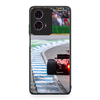 Thumbnail for Motorola G24 Racing Vibes θήκη από τη Smartfits με σχέδιο στο πίσω μέρος και μαύρο περίβλημα | Smartphone case with colorful back and black bezels by Smartfits