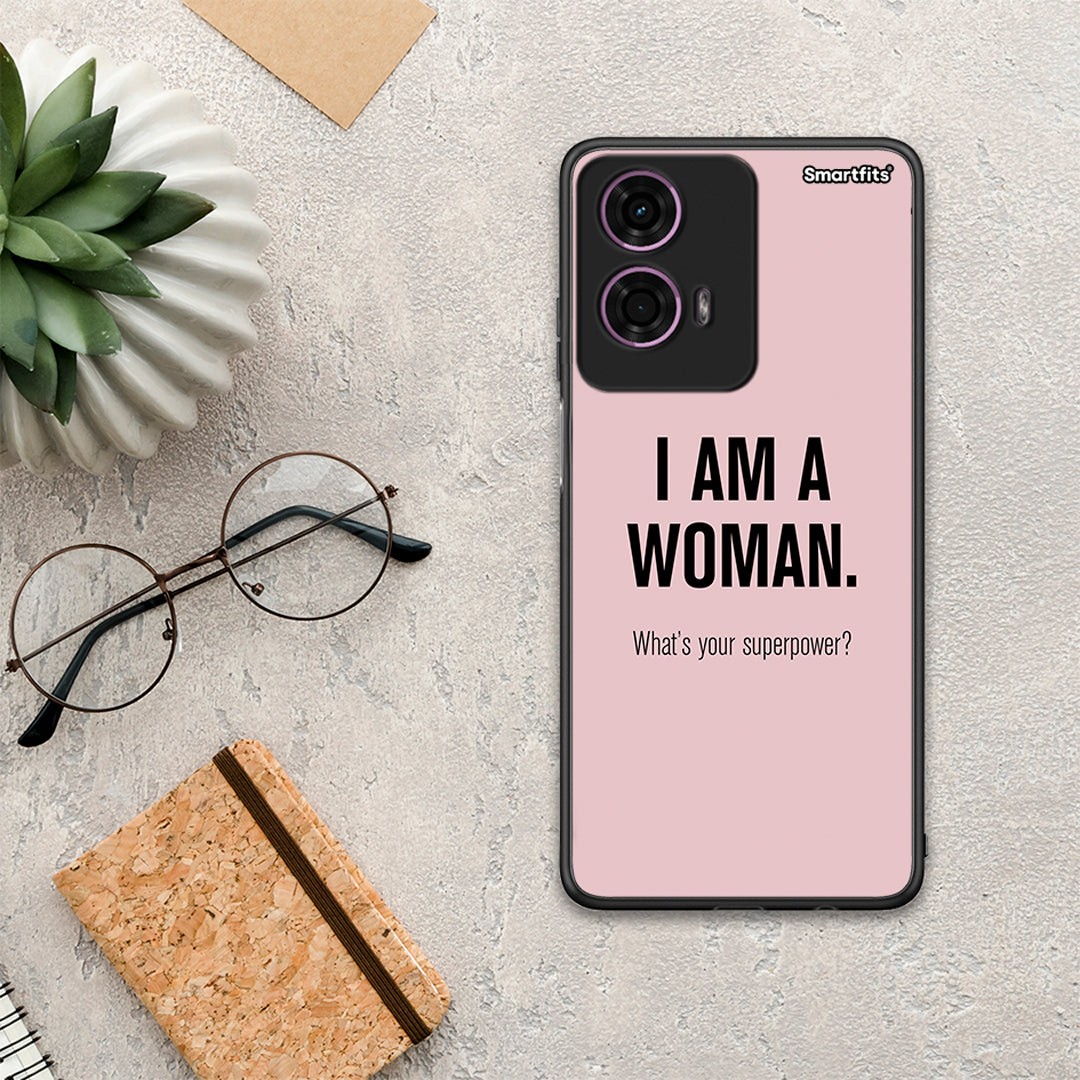 Superpower Woman - Motorola G24 θήκη