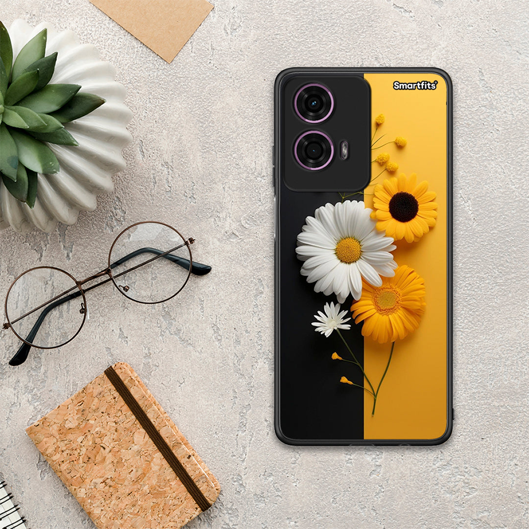 Yellow Daisies - Motorola G24 θήκη