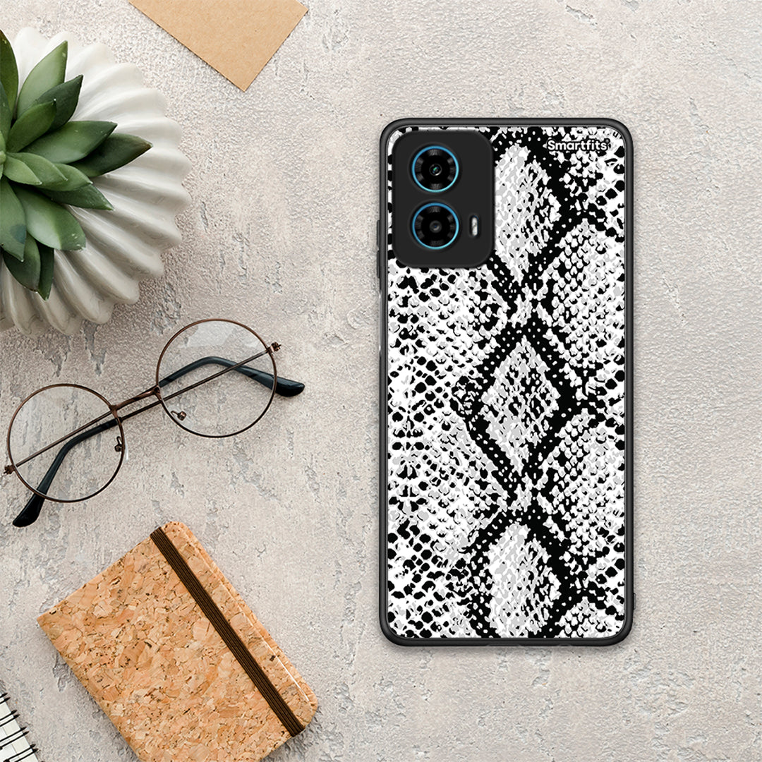 Animal White Snake - Motorola G34 5G θήκη