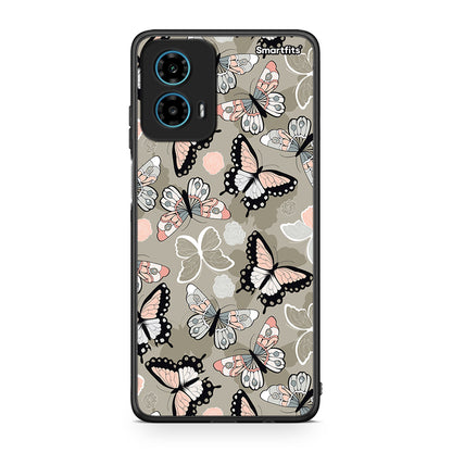 135 - Motorola G34 5G Butterflies Boho case, cover, bumper