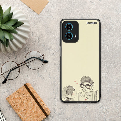 Carl And Ellie - Motorola G34 5G θήκη