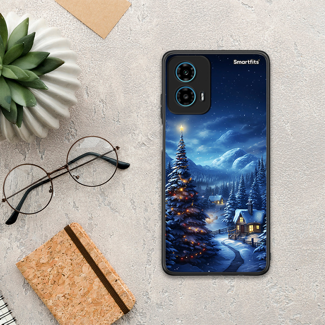 Christmas Scenery - Motorola G34 5G θήκη