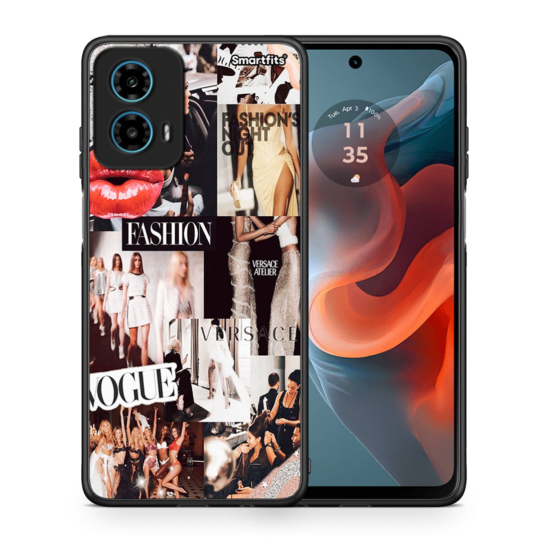 Collage Fashion - Motorola G34 5G θήκη