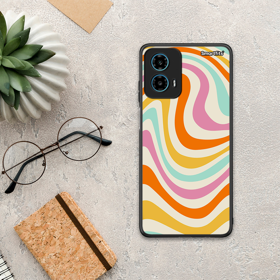 Colourful Waves - Motorola G34 5G θήκη
