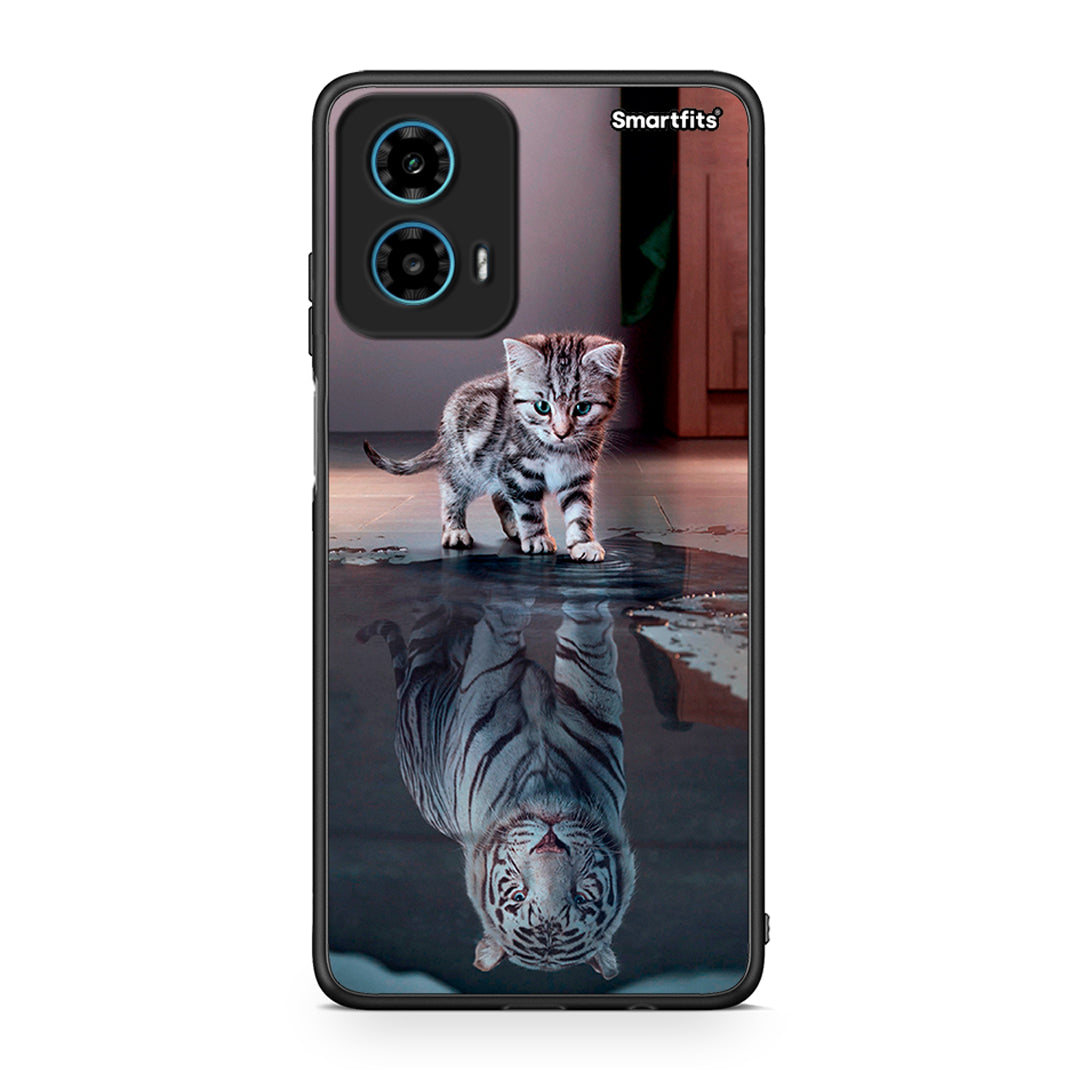 4 - Motorola G34 5G Tiger Cute case, cover, bumper