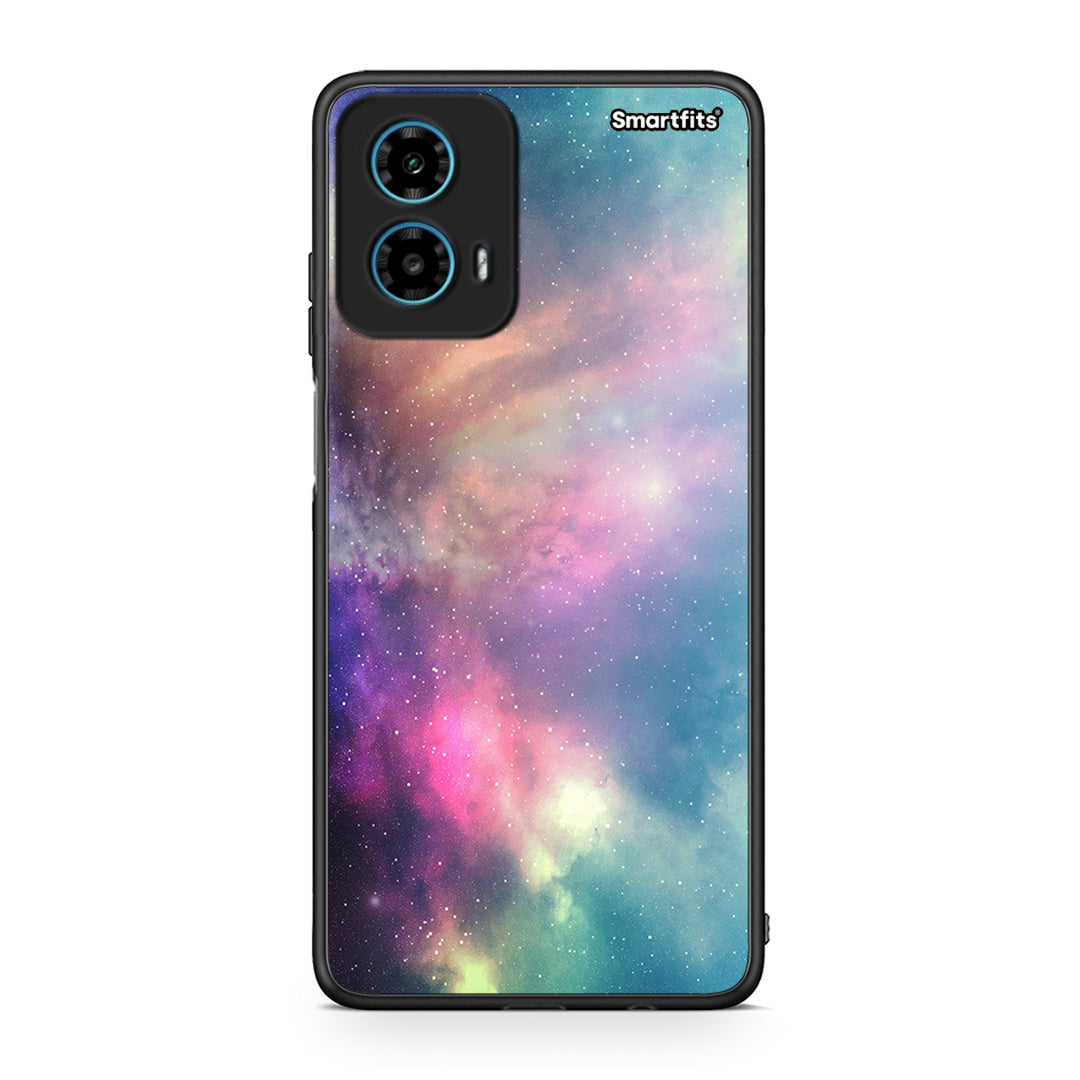 105 - Motorola G34 5G Rainbow Galaxy case, cover, bumper