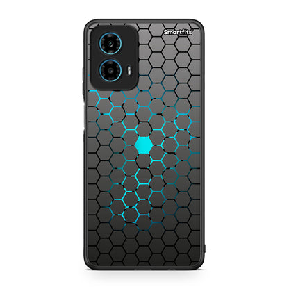 40 - Motorola G34 5G Hexagonal Geometric case, cover, bumper