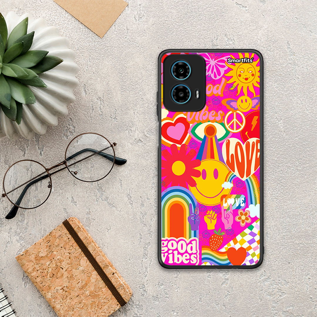 Hippie Love - Motorola G34 5G θήκη