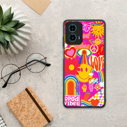Hippie Love - Motorola G34 5G θήκη