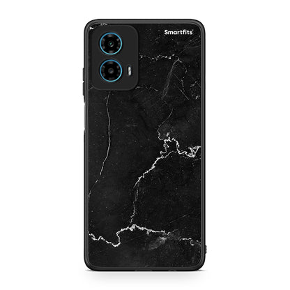 Motorola G34 5G Marble Black θήκη από τη Smartfits με σχέδιο στο πίσω μέρος και μαύρο περίβλημα | Smartphone case with colorful back and black bezels by Smartfits