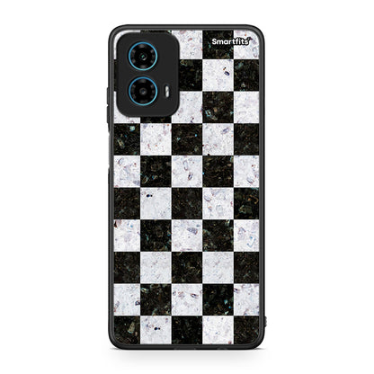 4 - Motorola G34 5G Square Geometric Marble case, cover, bumper
