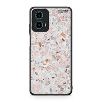 Thumbnail for Motorola G34 5G Marble Terrazzo θήκη από τη Smartfits με σχέδιο στο πίσω μέρος και μαύρο περίβλημα | Smartphone case with colorful back and black bezels by Smartfits