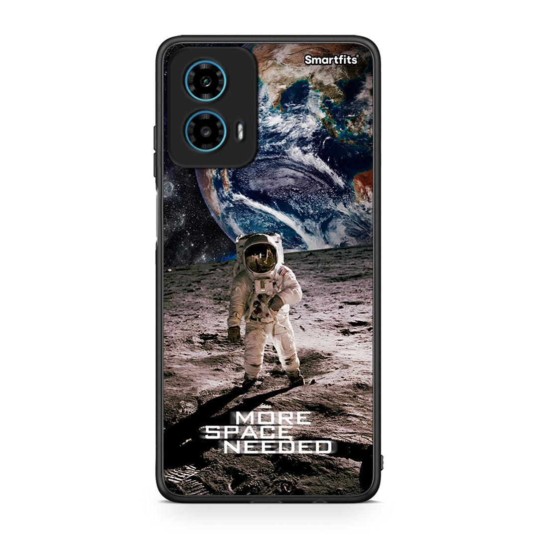 Motorola G34 5G More Space θήκη από τη Smartfits με σχέδιο στο πίσω μέρος και μαύρο περίβλημα | Smartphone case with colorful back and black bezels by Smartfits