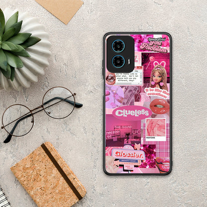 Pink Love - Motorola G34 5G θήκη