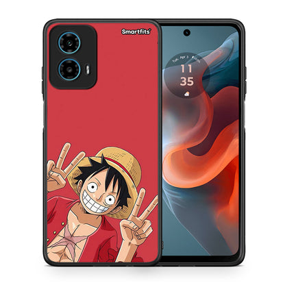 Pirate Luffy - Motorola G34 5G θήκη
