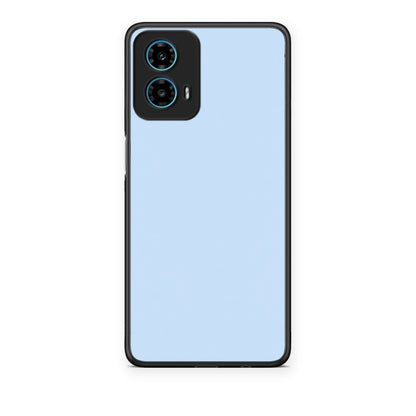 Θήκη Motorola G34 5G Powder Blue από τη Smartfits με σχέδιο στο πίσω μέρος και μαύρο περίβλημα | Motorola G34 5G Powder Blue case with colorful back and black bezels