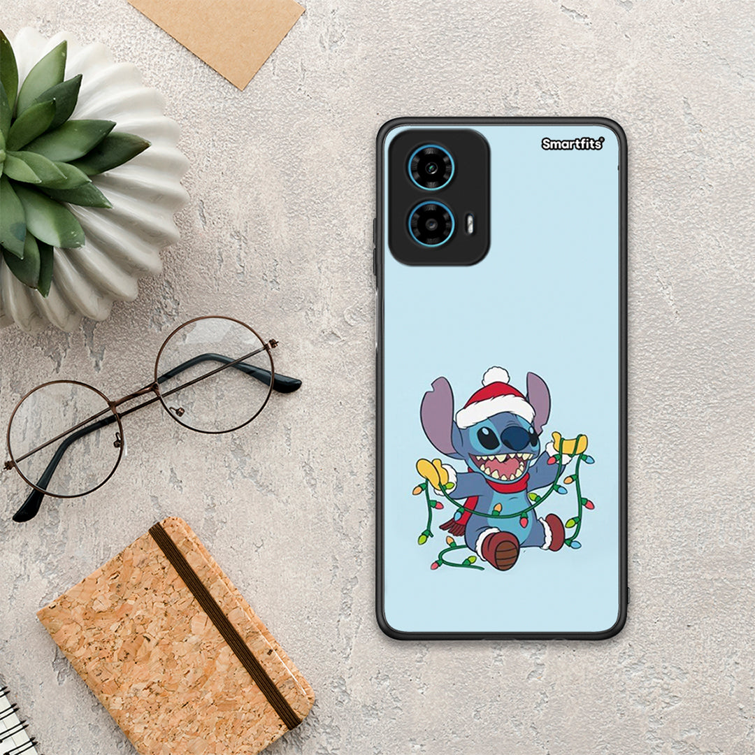 Santa Stich - Motorola G34 5G θήκη