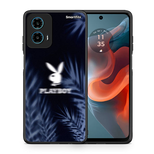 Θήκη Motorola G34 5G Sexy Rabbit από τη Smartfits με σχέδιο στο πίσω μέρος και μαύρο περίβλημα | Motorola G34 5G Sexy Rabbit case with colorful back and black bezels