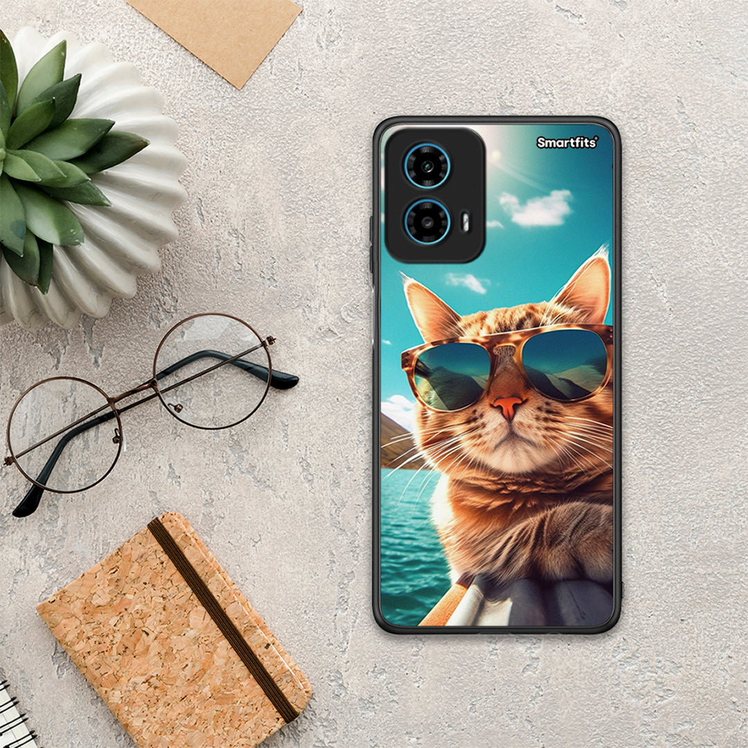 Summer Cat - Motorola G34 5G θήκη