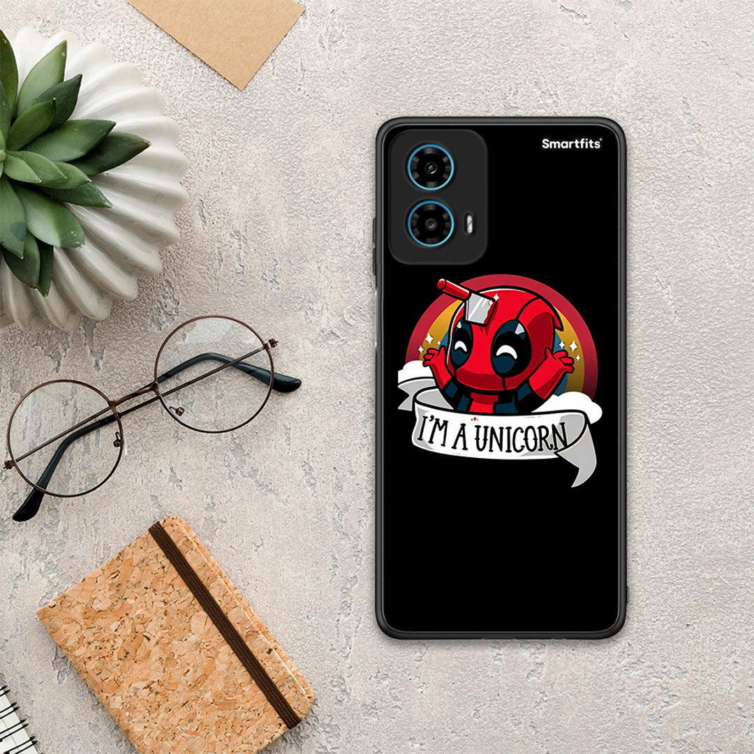Unicorn Deadpool - Motorola G34 5G θήκη